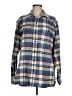 L.L.Bean 100% Cotton Blue Fleece Size Med reg - photo 1