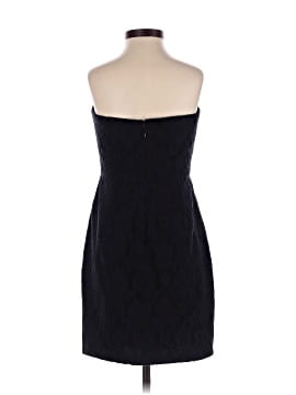 green emerald velvet dress Sheer Volume Strapless Dress – BCBGMAXAZRIA main image 1