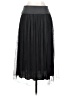 Suzy D Solid Black Casual Skirt Size S - photo 2