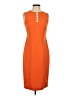 Calvin Klein Orange Cocktail Dress Size 4 - photo 1