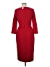 Talbots Solid Red Casual Dress Size 6 - photo 2