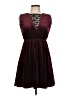 Unbranded Burgundy Cocktail Dress Size L (estimated) - photo 1
