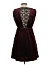 Unbranded Burgundy Cocktail Dress Size L (estimated) - photo 2