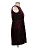 Unbranded Burgundy Cocktail Dress Size L (estimated) - photo 4