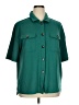 BTFBM Green 3/4 Sleeve Blouse Size XL - photo 1