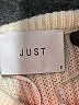 Just Solid Ivory Turtleneck Sweater Size S - photo 7
