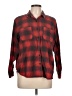 Universal Thread Plaid Red Long Sleeve Button-Down Shirt Size L - photo 1