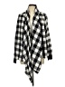 ALTERNATIVE Checkered-gingham Black Cardigan Size L - photo 1