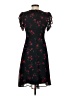 Calvin Klein Floral Black Casual Dress Size 2 - photo 2