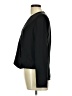 Remade 100% Polyester Black Long Sleeve Blouse Size M - photo 5
