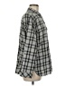 J.Jill 100% Cotton Plaid Gray Long Sleeve Button-Down Shirt Size M - photo 4