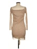 PrettyLittleThing Tan Cocktail Dress Size 10 - photo 2