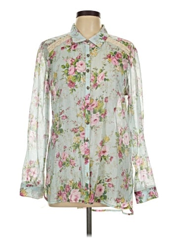 Aratta Silent Journey Long Sleeve Blouse (view 1)