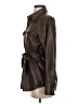 Babaton 100% Polyurethane Brown Faux Leather Jacket Size 2XS - photo 5