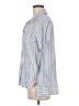 Treasure & Bond Stripes Blue Long Sleeve Button-Down Shirt Size M - photo 5
