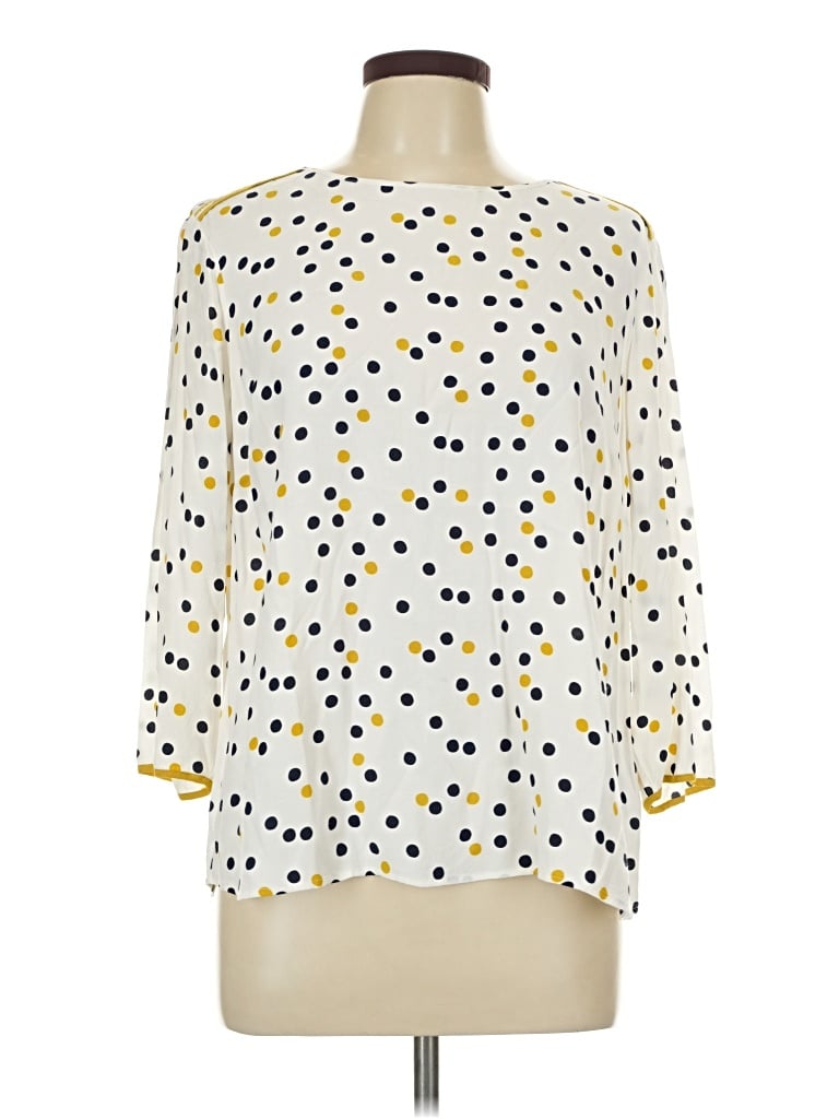 Pre-owned Boden 3/4 Sleeve T-shirt In Yellow