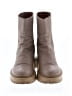 Aquazzura 100% Leather Brown Tan Boots Size EU 37 1/2 - photo 2