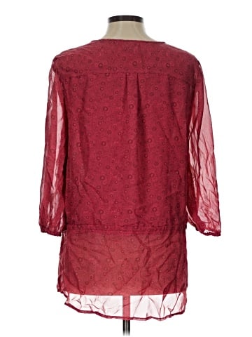 Faded Glory 3/4 Sleeve Blouse (view 2)