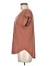 Green Envelope Brown Short Sleeve Top Size M - photo 5
