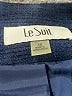 Le Suit 100% Polyester Blue Blazer Size 10 - photo 6