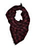 Unbranded Plaid Burgundy Red Scarf One size - photo 1