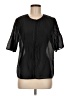 J.Crew Black Short Sleeve Blouse Size M - photo 1
