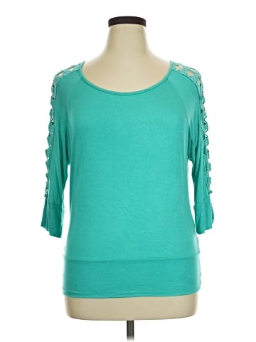 Iz Byer 3/4 Sleeve T-Shirt (view 1)