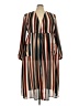 Torrid 100% Polyester Brown Kimono Size 3X Plus (3) - photo 1