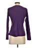 Talbots 100% Cotton Purple Long Sleeve Top Size XS - photo 2