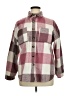 Unbranded 100% Polyester Plaid Burgundy Fleece Size XL - photo 1