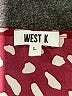 Weston 100% Polyester Burgundy 3/4 Sleeve Blouse Size L - photo 7