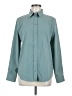 Athleta 100% Polyester Teal Long Sleeve Blouse Size M - photo 1