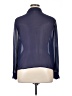 Daniel Rainn Color Block Blue Long Sleeve Blouse Size XL - photo 2