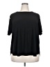 89th & Madison Black Short Sleeve Top Size 2X - photo 1