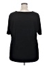 89th & Madison Black Short Sleeve Top Size 2X - photo 2