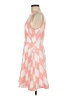 MM Couture 100% Polyester Argyle Orange Cocktail Dress Size L - photo 5