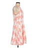 MM Couture 100% Polyester Argyle Orange Cocktail Dress Size L - photo 4