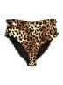 Unbranded Animal Print Brown Swimsuit Bottoms Size XL (estimated) - photo 1