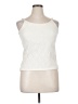 One Step Up Ivory Sleeveless Top Size 1X - photo 1