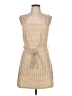 Unbranded 100% Polyester Houndstooth Tan Casual Dress Size L - photo 1