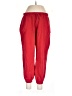 Old Navy Solid Red Track Pants Size L - photo 1