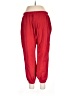Old Navy Solid Red Track Pants Size L - photo 2
