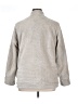 Soft Surroundings 100% Polyester Metallic Gray Track Jacket Size XL - photo 2