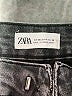 Zara Chevron-herringbone Gray Jeans Size 4 - photo 7