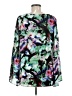 Parker 100% Polyester Green 3/4 Sleeve Blouse Size M - photo 2
