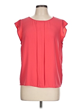 Tahari By Asl Short Sleeve Blouse