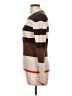 Kokun 100% Cashmere Color Block Brown Cashmere Pullover Sweater Size L - photo 5