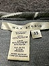 Max Studio 100% Polyester Argyle Gray Casual Dress Size XS - photo 7