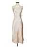 Bebe Metallic Ivory Cocktail Dress Size XS - photo 1