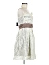 Ryu 100% Cotton Ivory Cocktail Dress Size M - photo 4